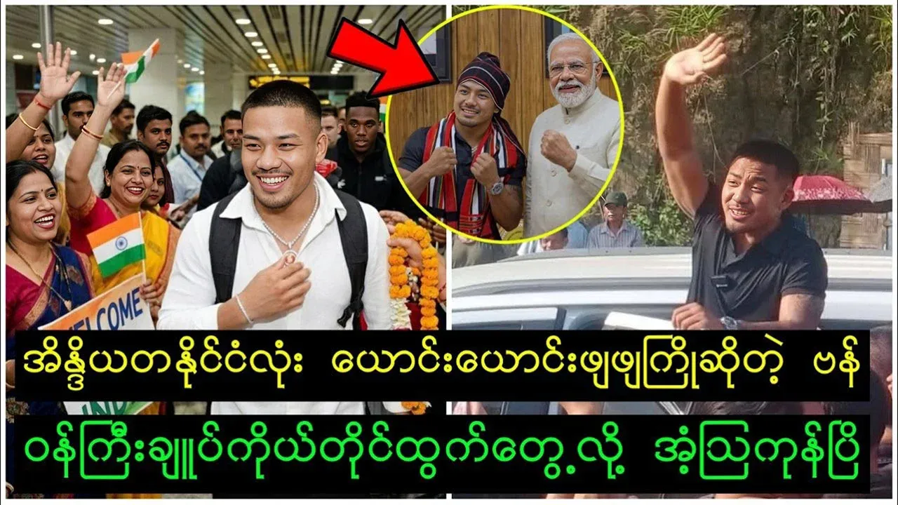 Joshua Van receives welcome from the Prime Minister of India