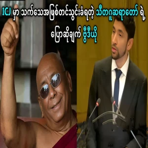 Statement of the Sitagu Sayadaw was presented as a witness