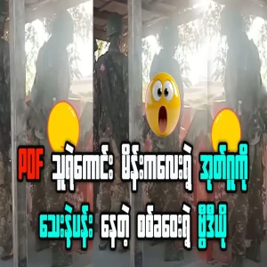 The grave of the heroic PDF girl is being destroyed