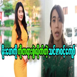 Thinzar Wint Kyaw files lawsuit against actress Moe Hay Ko