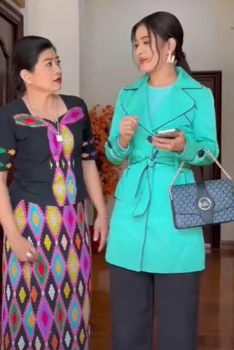 Uwe was amazed and praised Phyu Phyu Htwe's acting skills