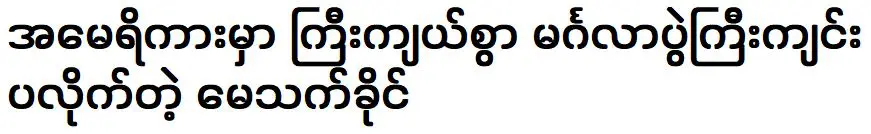 เมย์ เทศวิจารณ์ จัดงานวิวาห์สุดอลังการที่อเมริกา