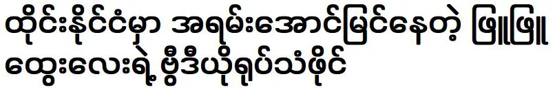 ไฟล์วีดีโอ พยู พยู เต่ว ที่ประสบความสำเร็จอย่างมากในเมืองไทย