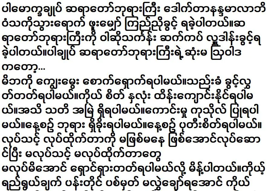 นิรนาม นักร้องที่ผมเคยพบหลังจากบริจาคผ้าให้เจ้าอาวาสป่าปา