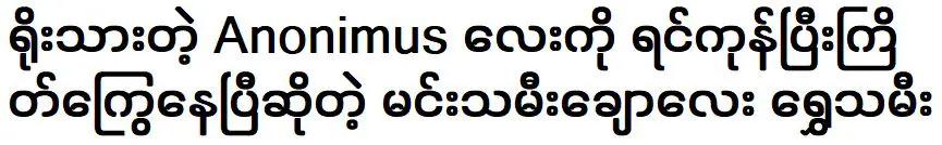 ลูกสาวชเว ดาราสาวแสนสวยที่หลงรักอาโนนิมัสผู้ซื่อสัตย์อยู่แล้ว